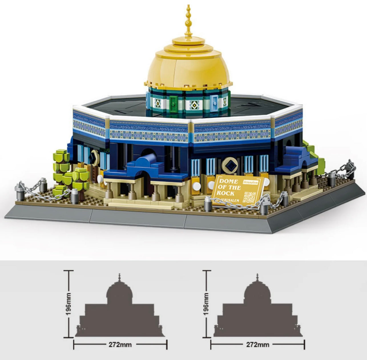 Dome of the Rock Building Block Set