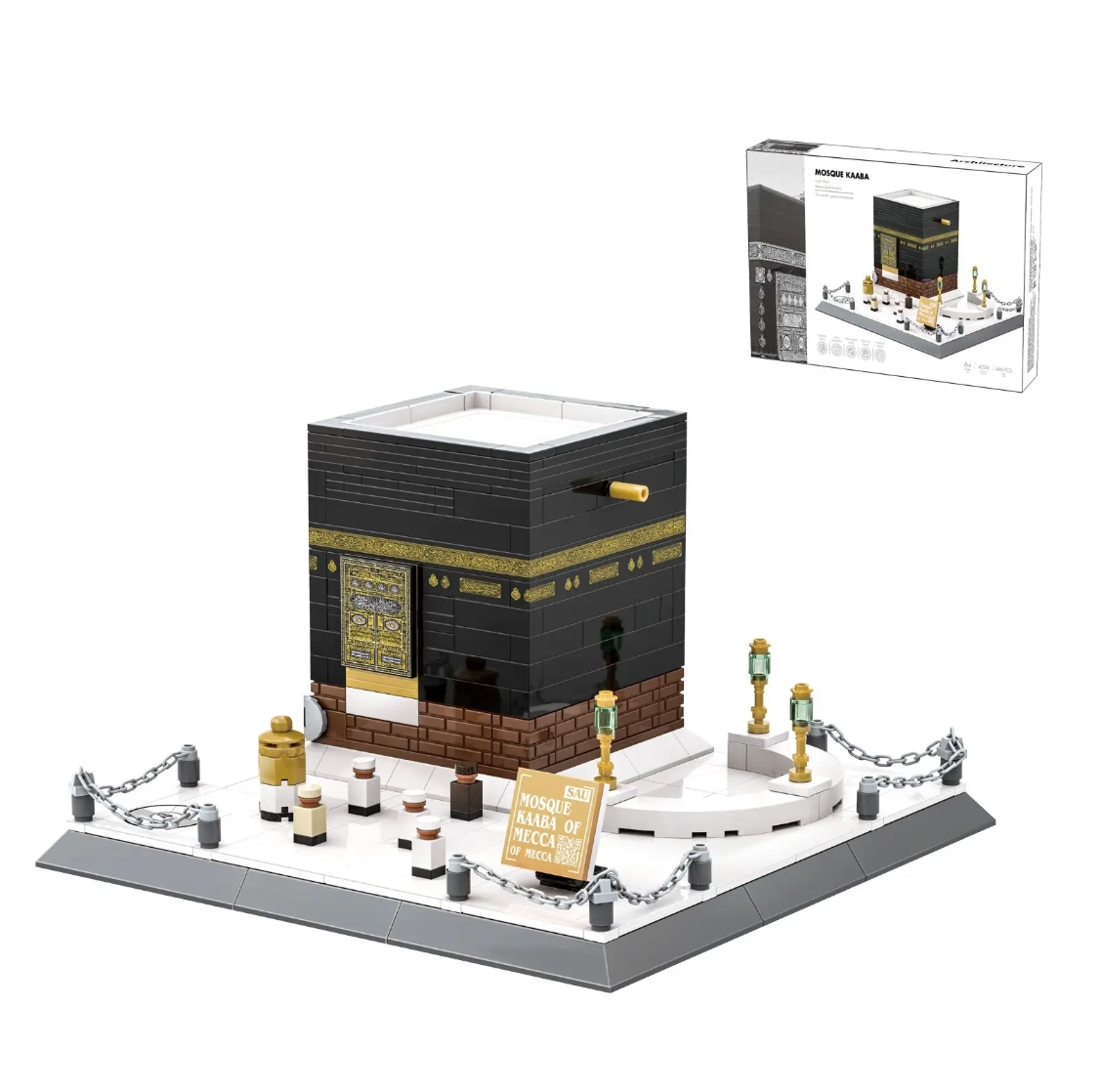 Sacred Kaaba Building Block Set