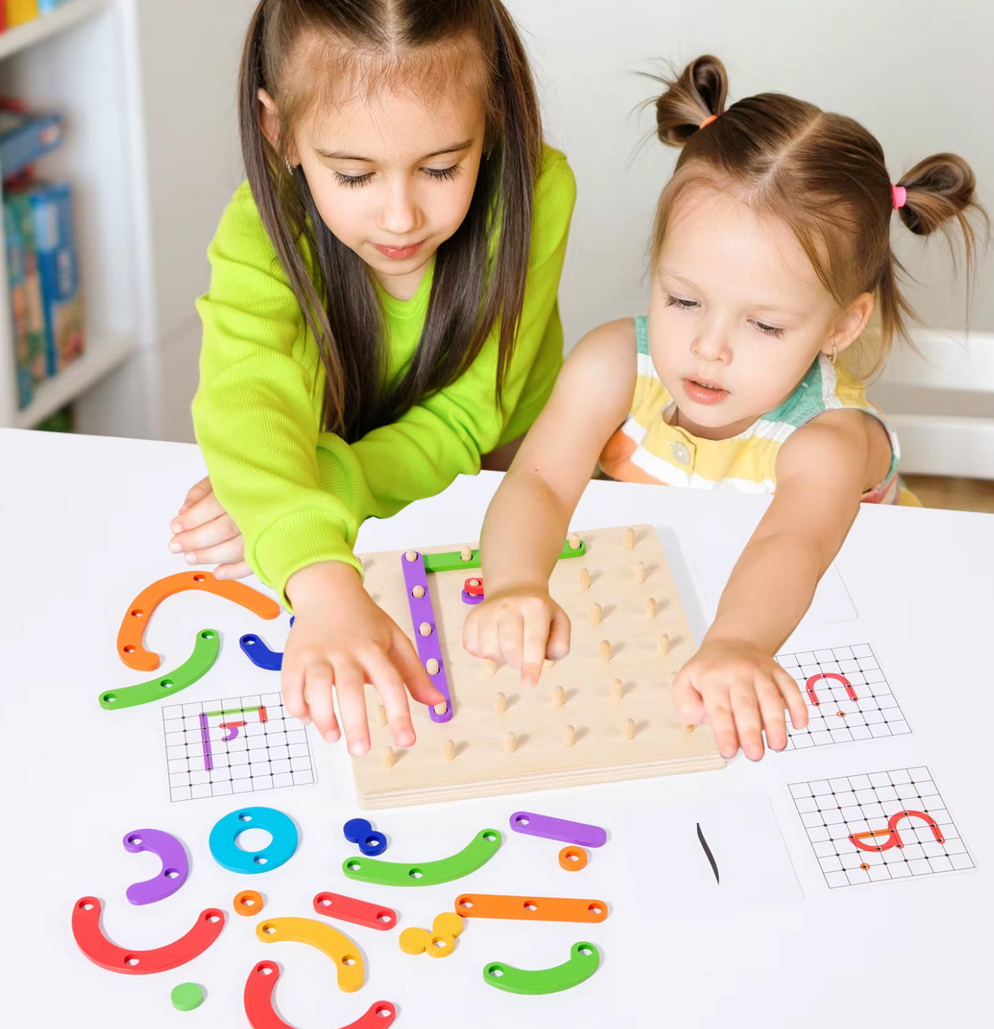 Arabic Wooden GeoLetters